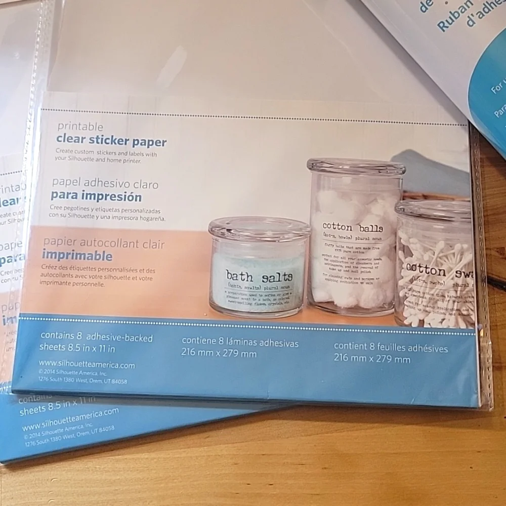 Silhouette supplies